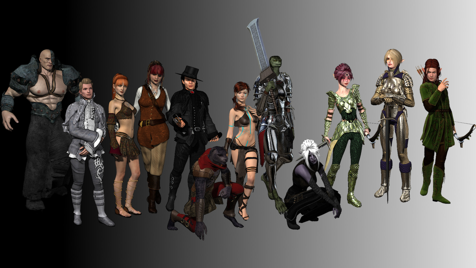 RPG Maker VX Ace - High Fantasy Main Party Pack II screenshot