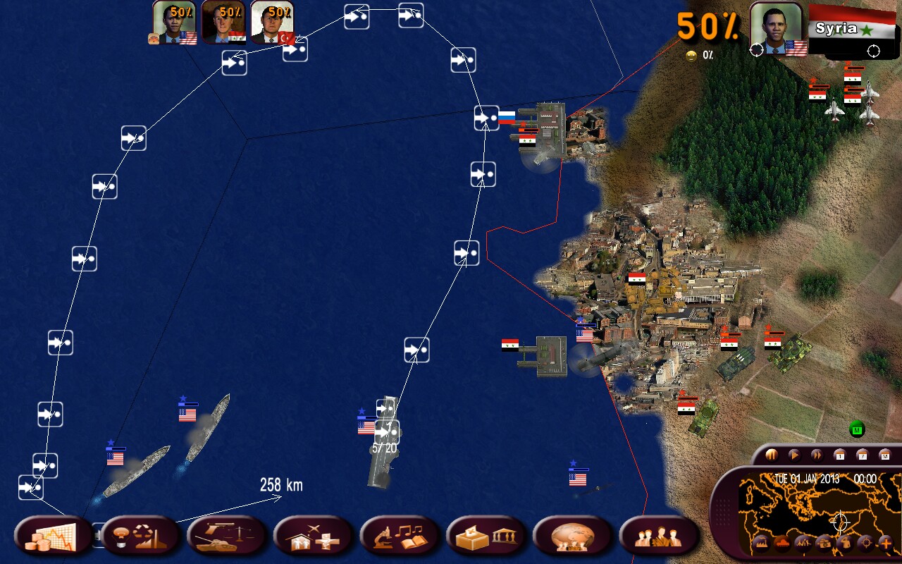 Masters of the World - Geopolitical Simulator 3 screenshot