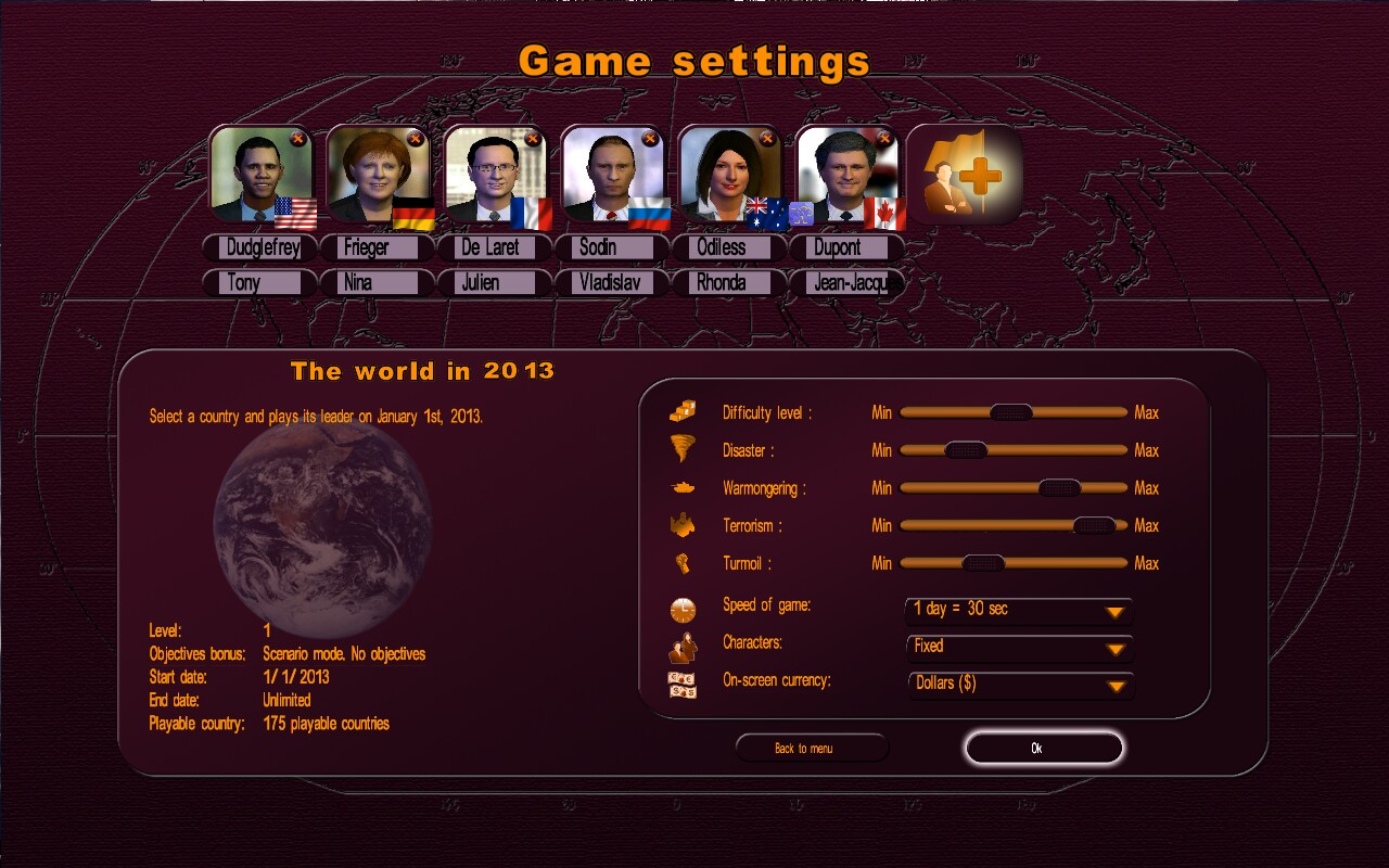 Masters of the World - Geopolitical Simulator 3 screenshot