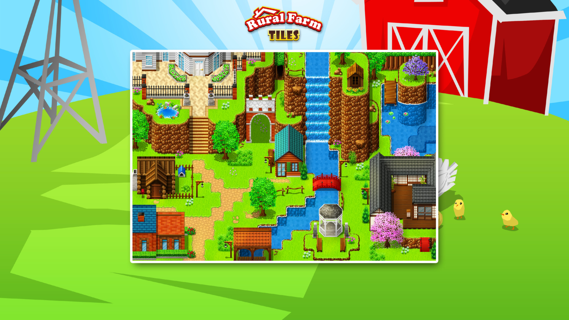 RPG Maker VX Ace - Rural Farm Tiles Resource Pack screenshot