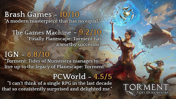 Torment: Tides of Numenera on Steam
