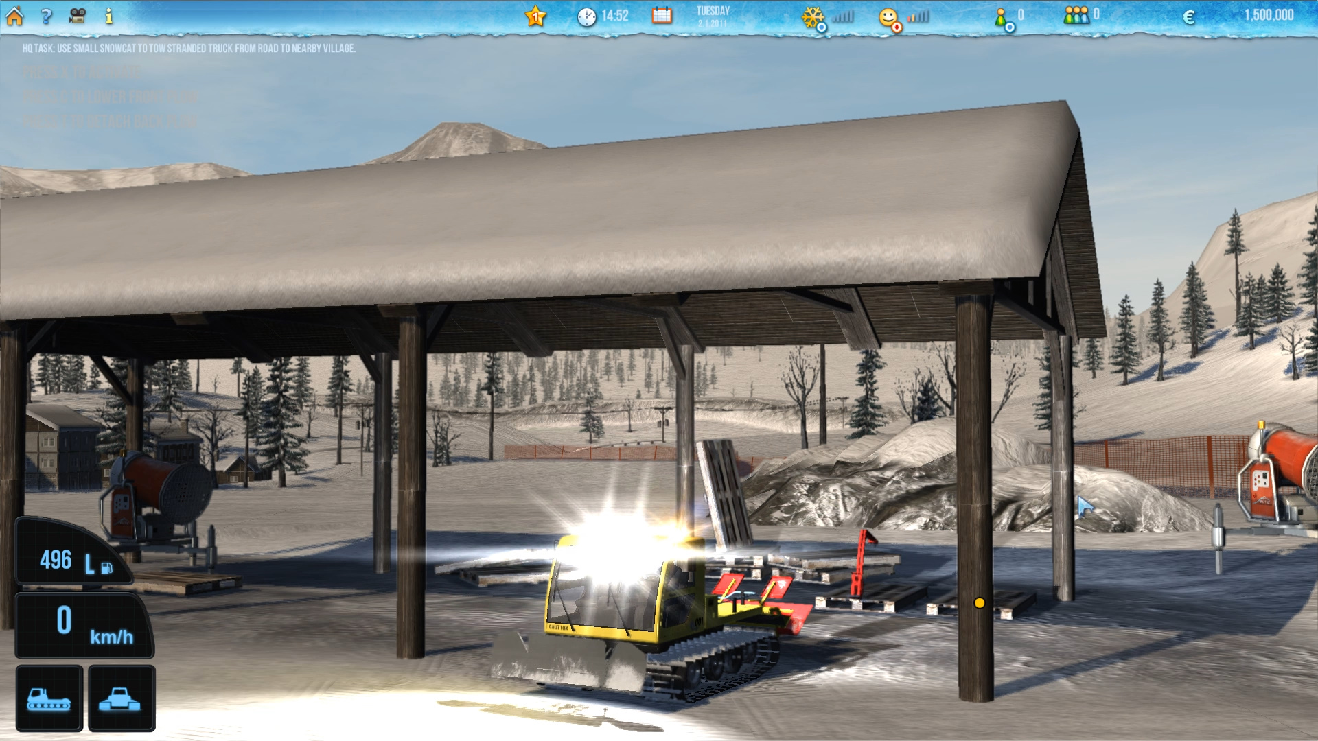 Ski-World Simulator screenshot