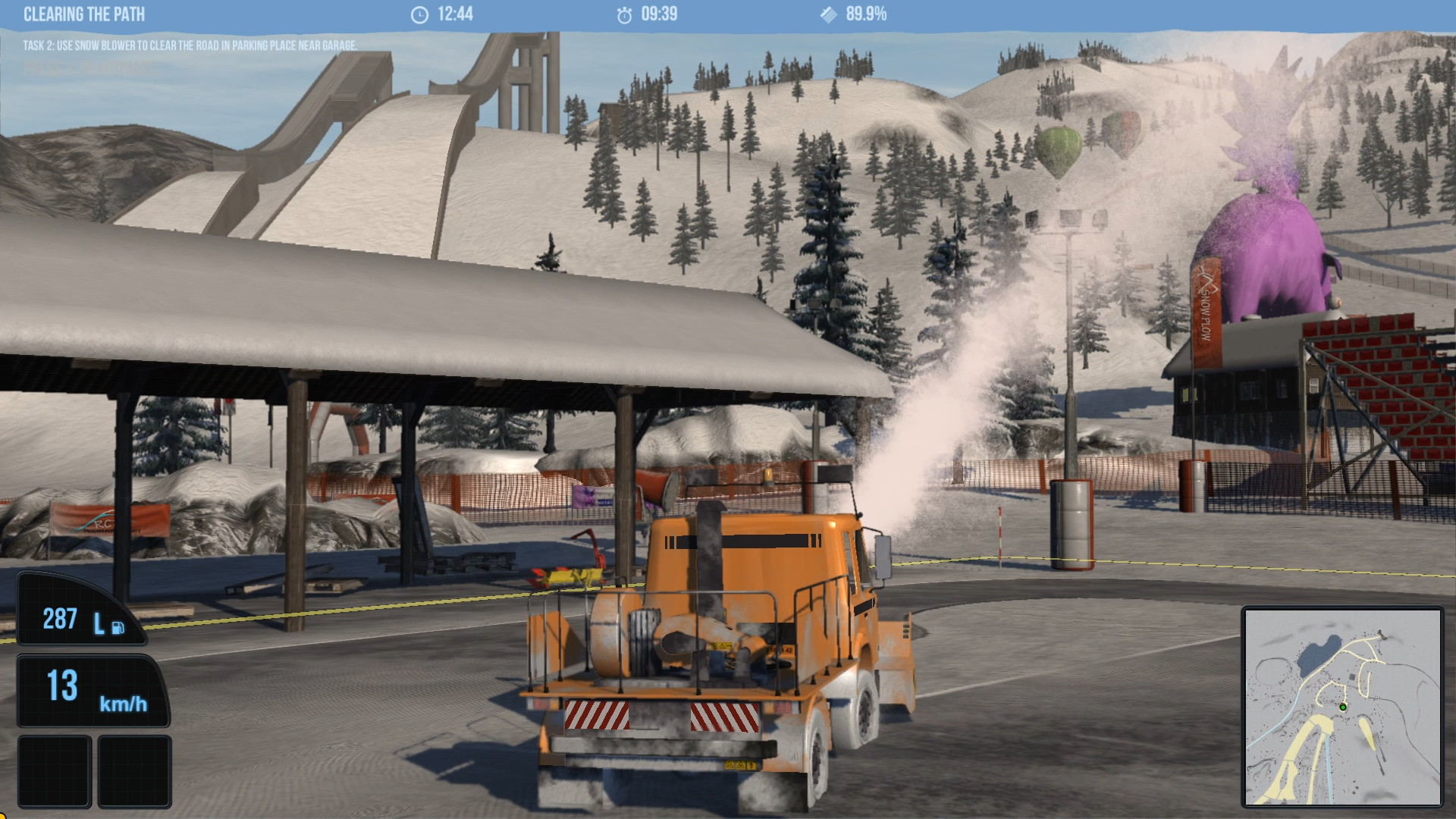 Snowcat Simulator screenshot