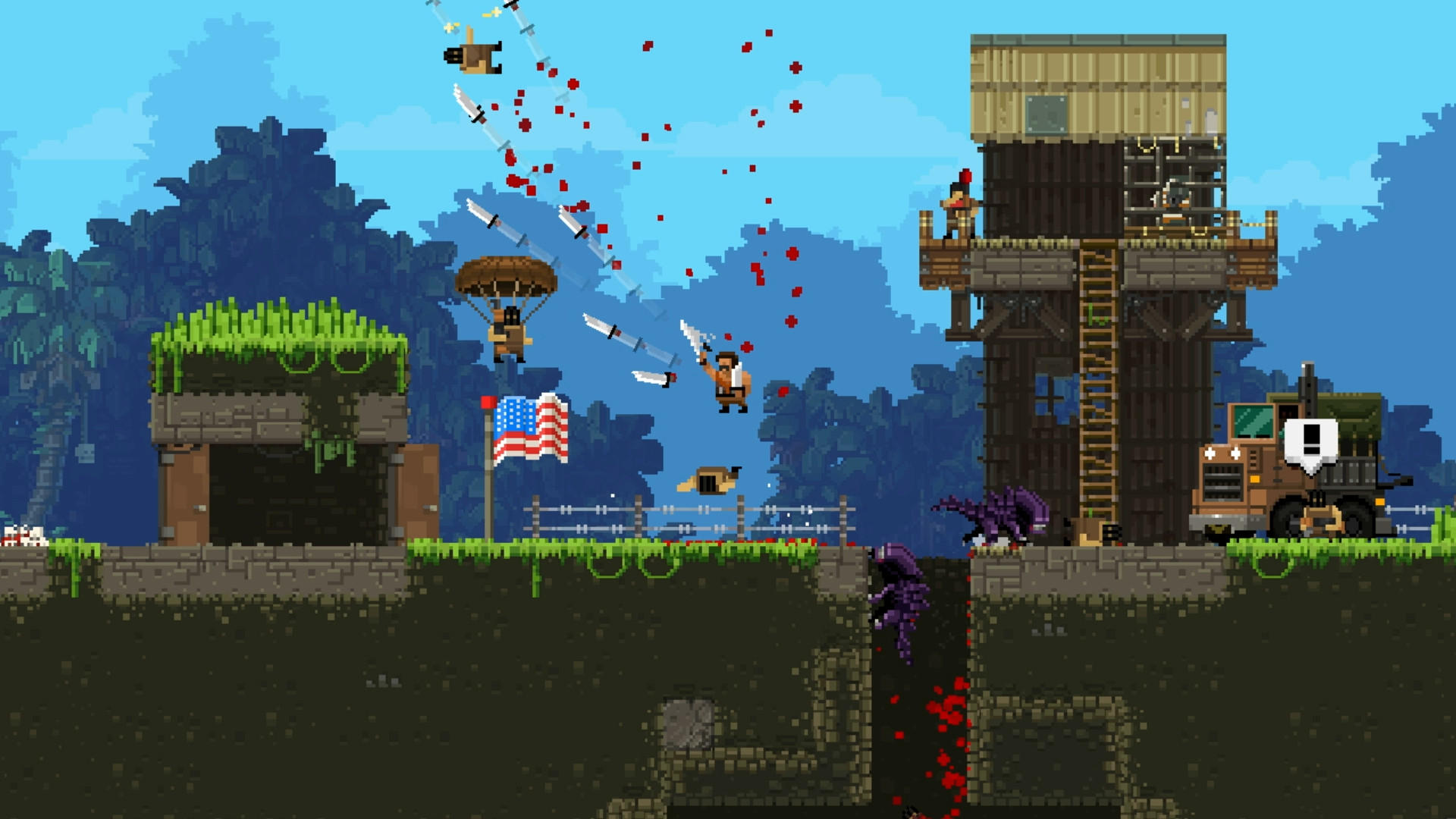 Broforce изображений 