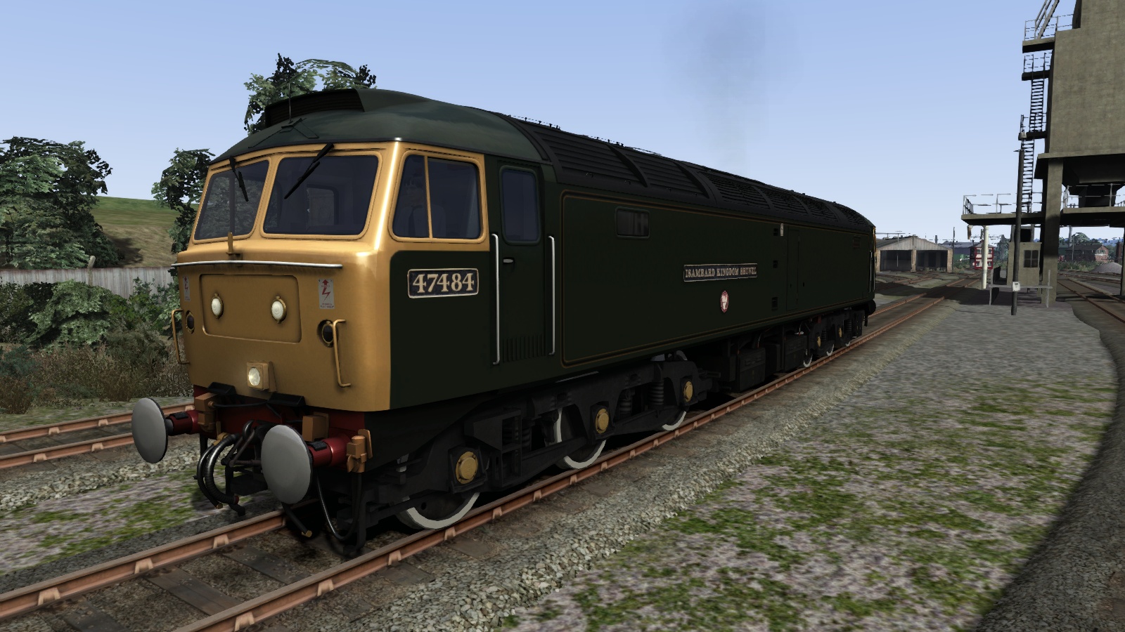 Class 47 Isambard Kingdom Brunel Livery Add-On screenshot
