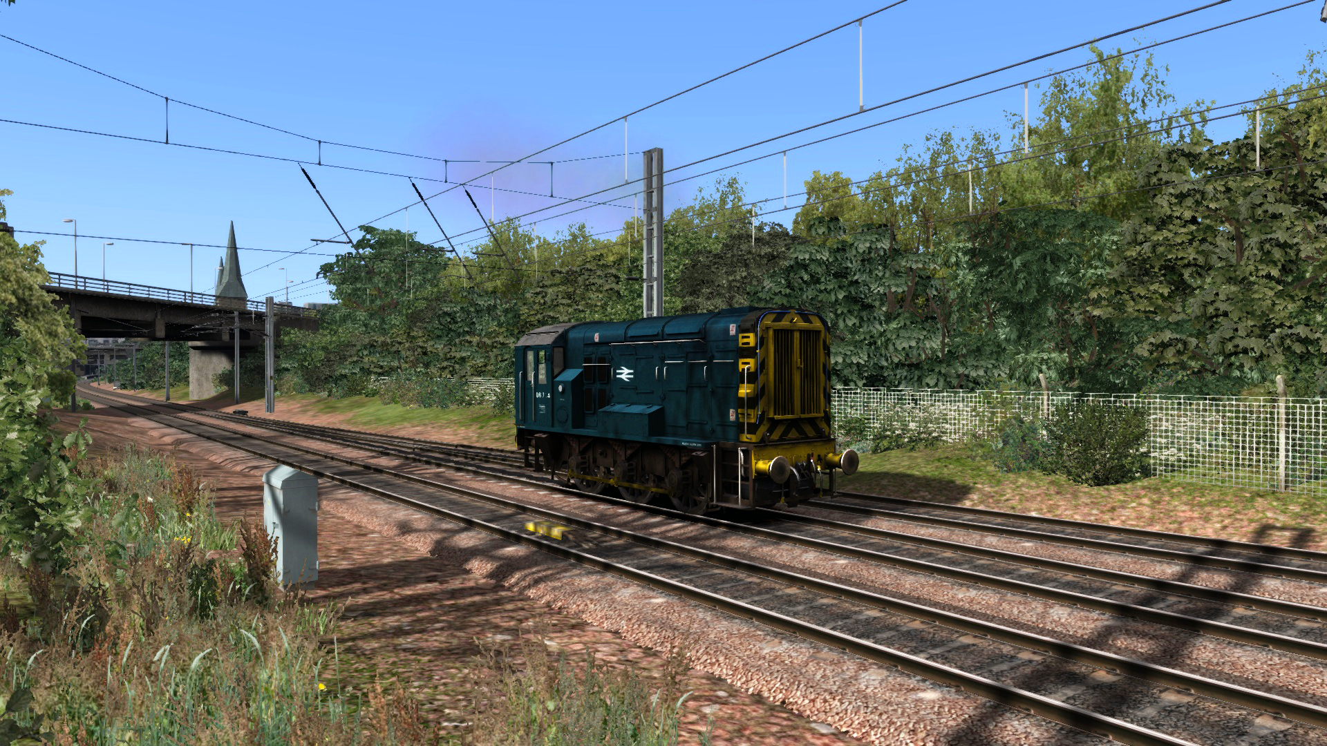 BR Blue Class 08 Add-on Livery screenshot