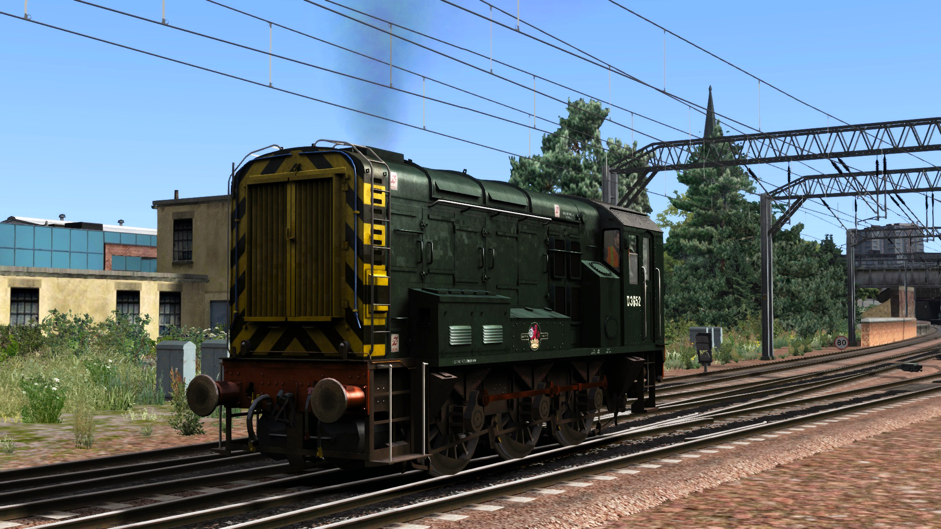 BR Green Class 08 Add-on Livery screenshot