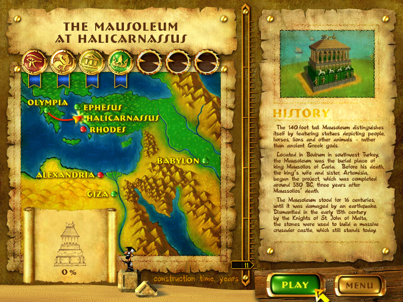 7 Wonders of the Ancient World screenshot