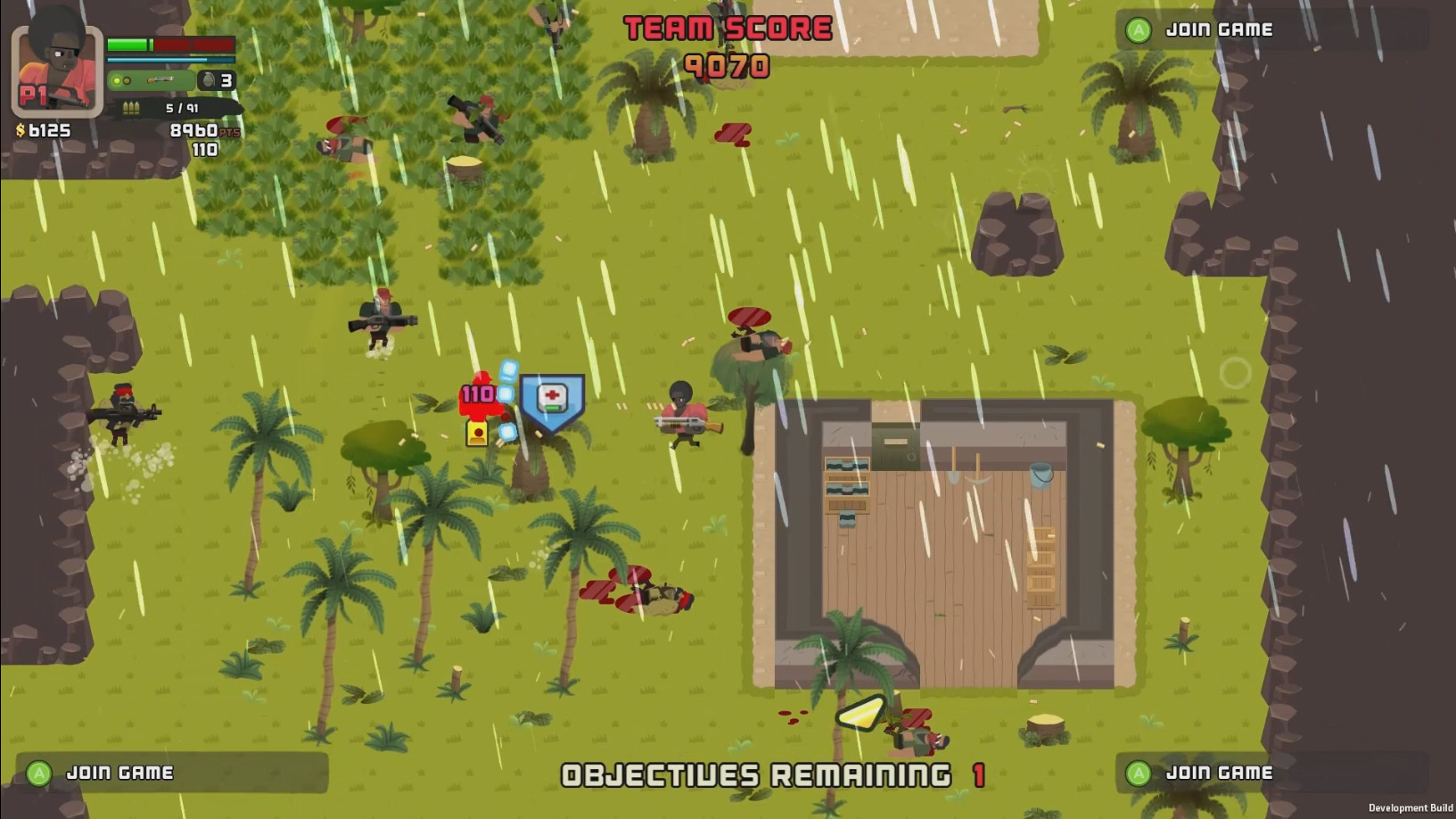 Tango Fiesta – 80’s Action Film meets 2D Top Down Multiplayer Co-Op Roguelike Military Shooter screenshot