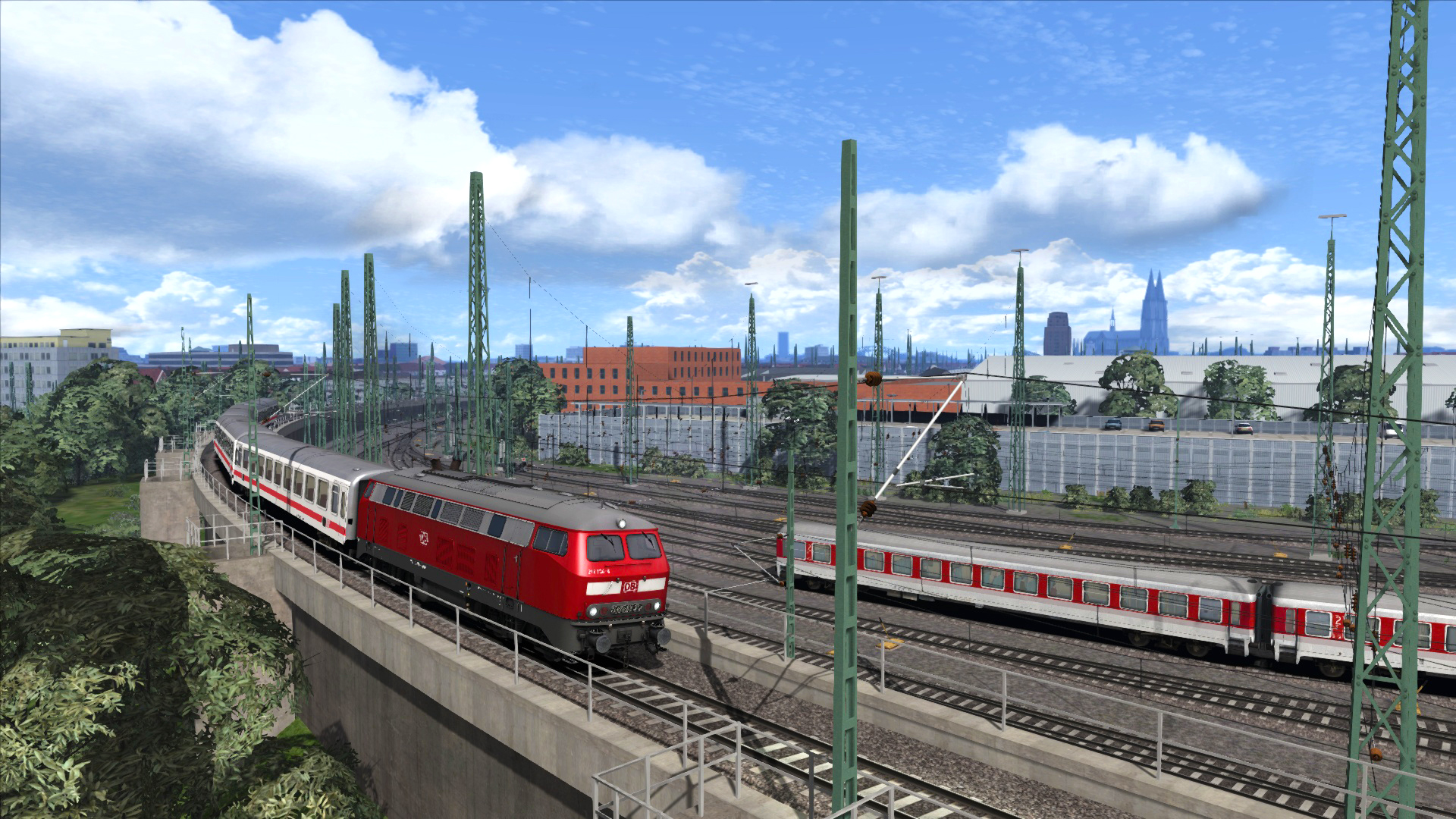 Train Simulator: DB BR 218 Loco Add-On screenshot