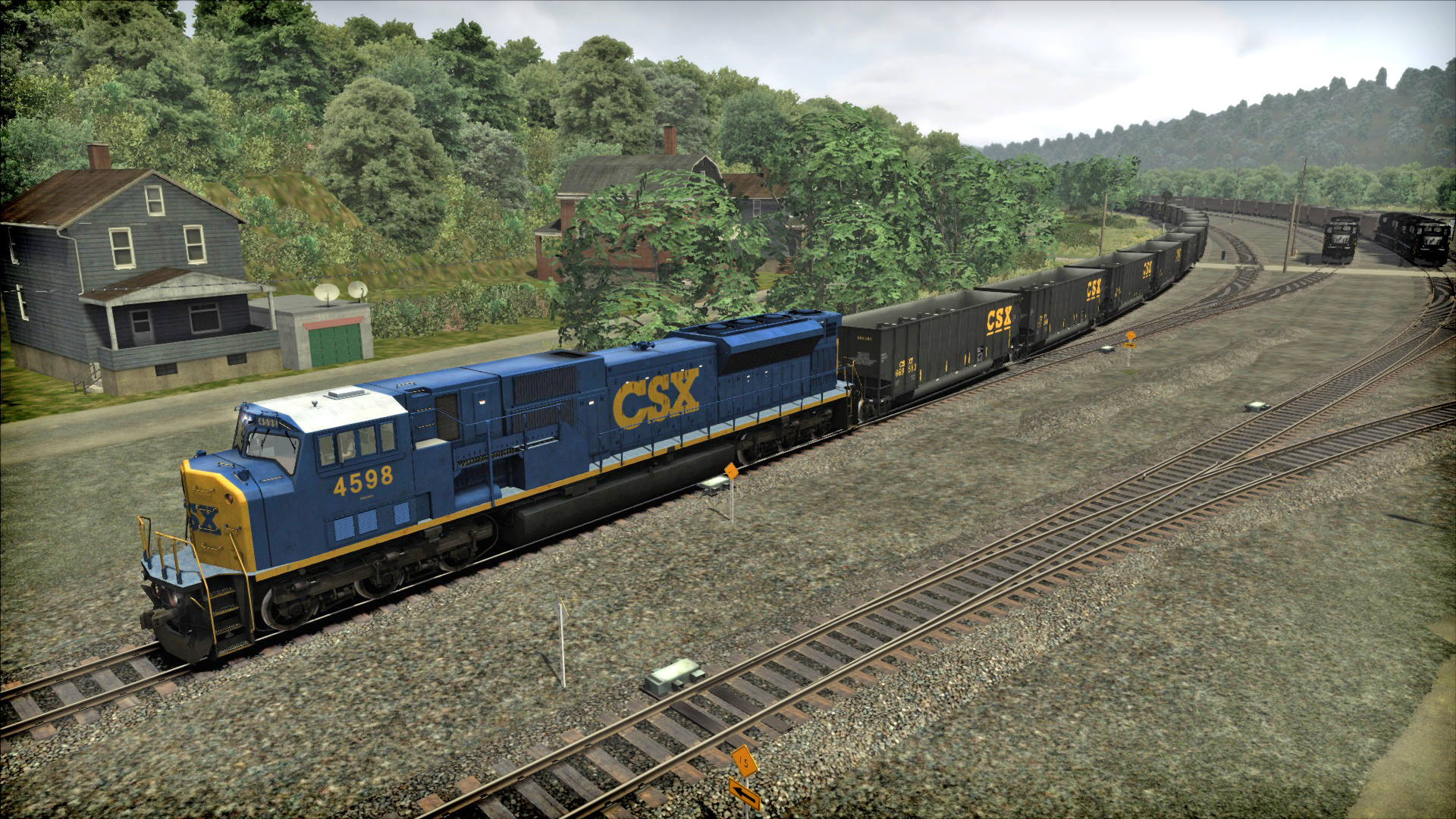 Train Simulator: CSX SD80MAC Loco Add-On screenshot