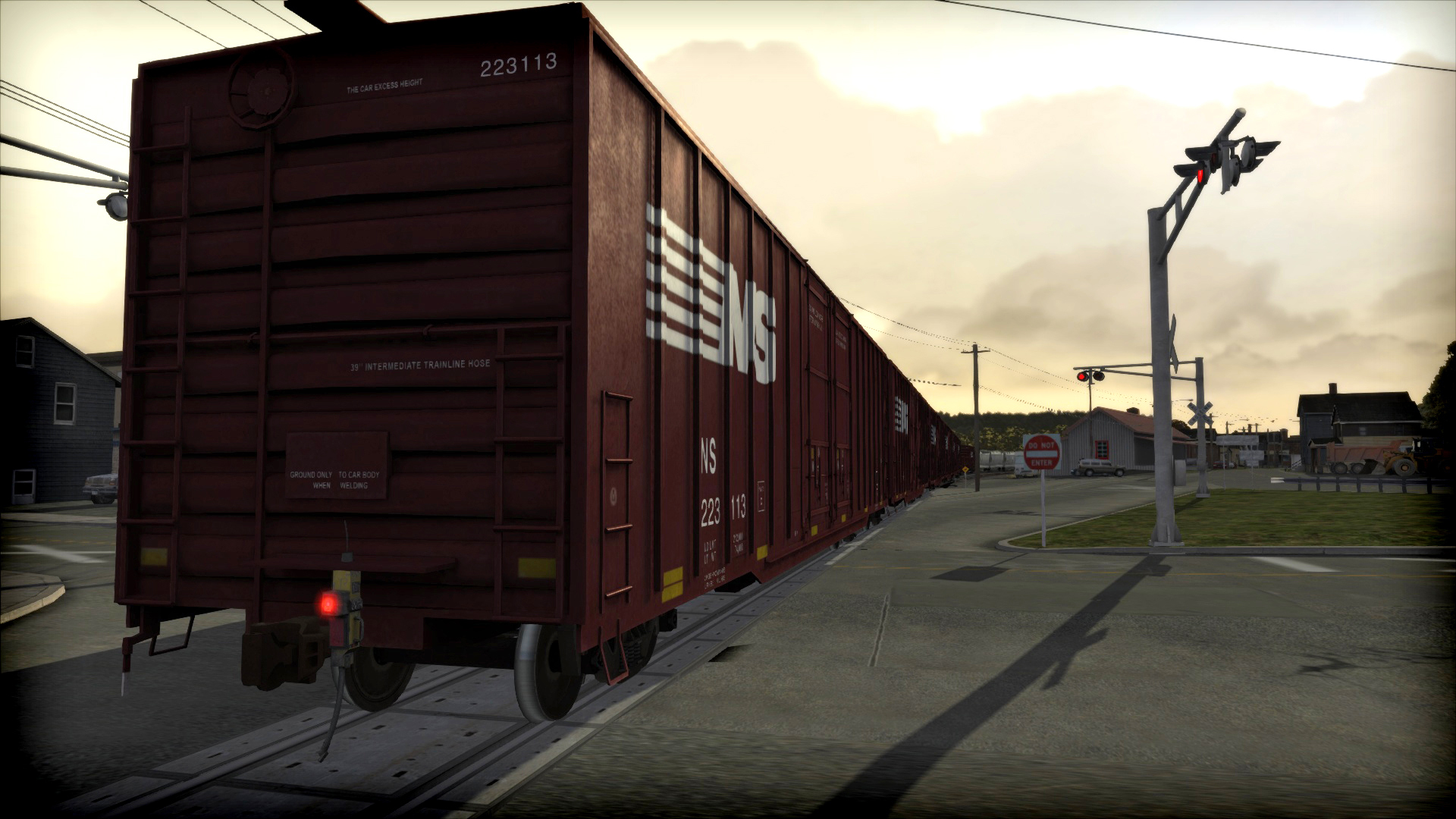Train Simulator: Norfolk Southern SD40-2 High Nose Long Hood Forward Loco Add-On screenshot