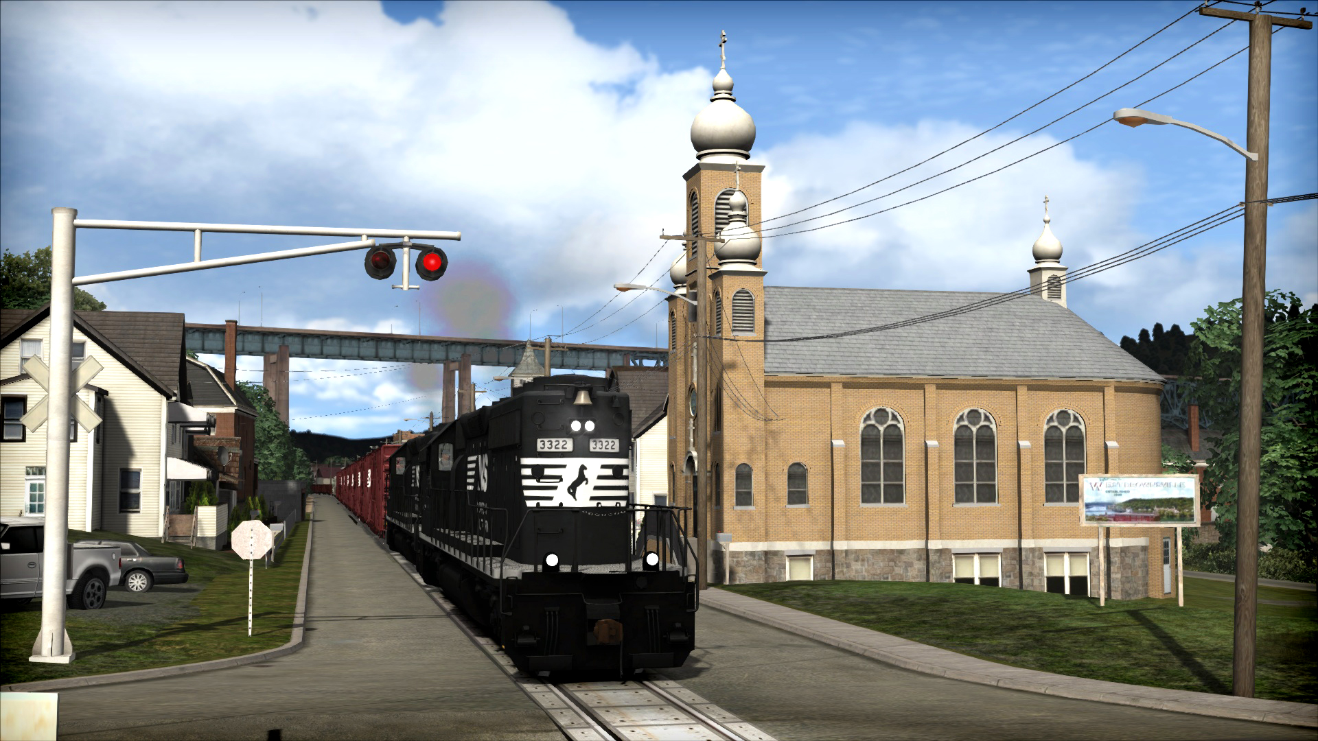 Train Simulator: Norfolk Southern SD40-2 High Nose Long Hood Forward Loco Add-On screenshot