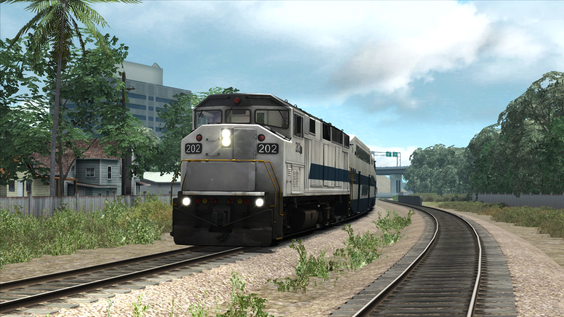 Train Simulator: Los Angeles Commuter Rail F59PH Loco Add-On screenshot