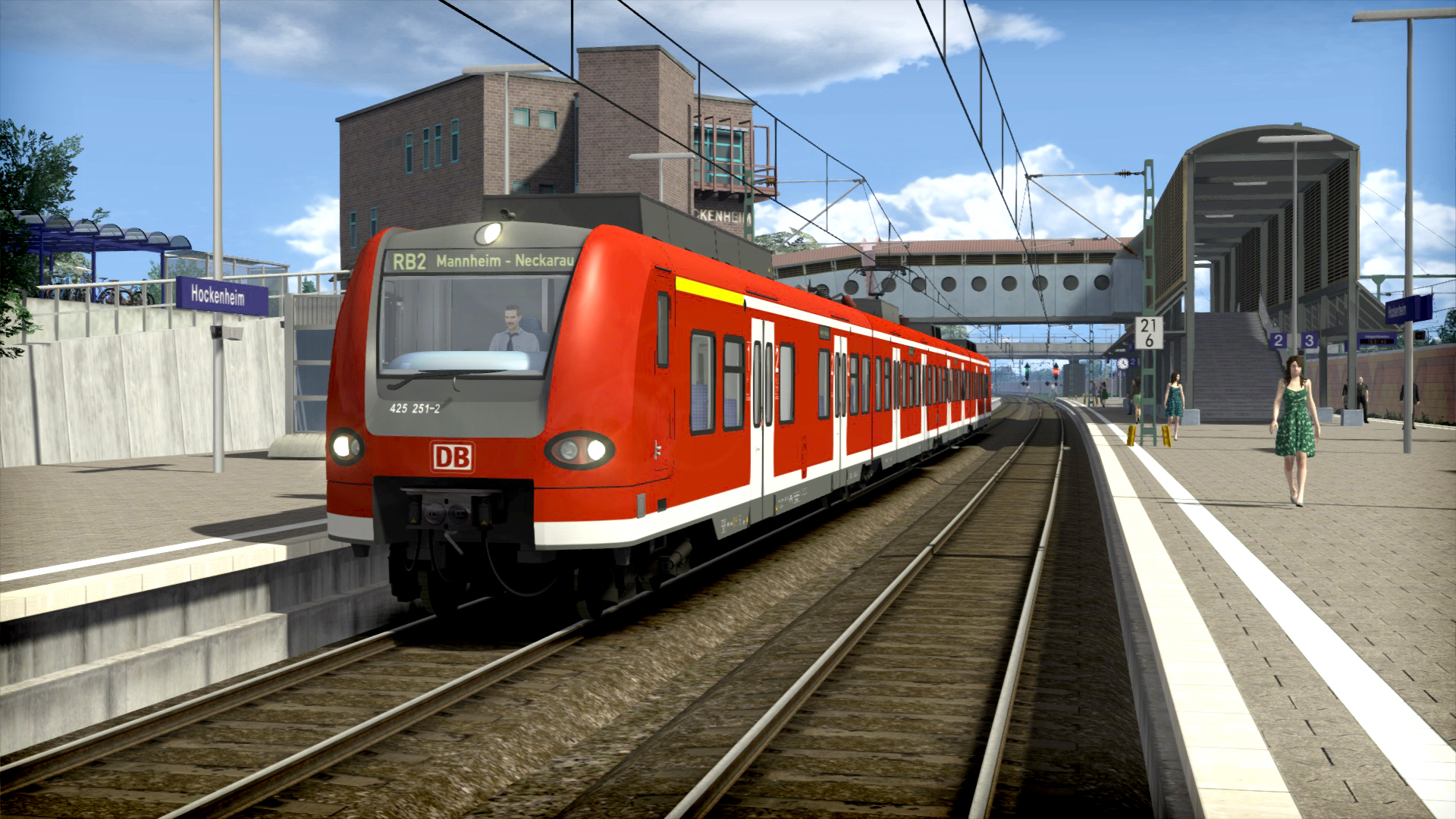 Train Simulator: The Rhine Railway: Mannheim - Karlsruhe Route Add-On screenshot