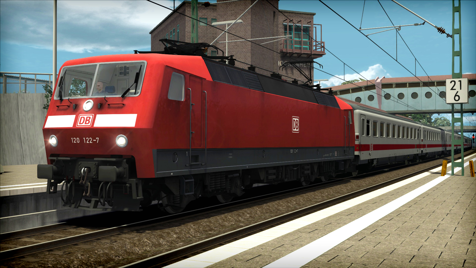 Train Simulator: DB BR 120 Loco Add-On screenshot
