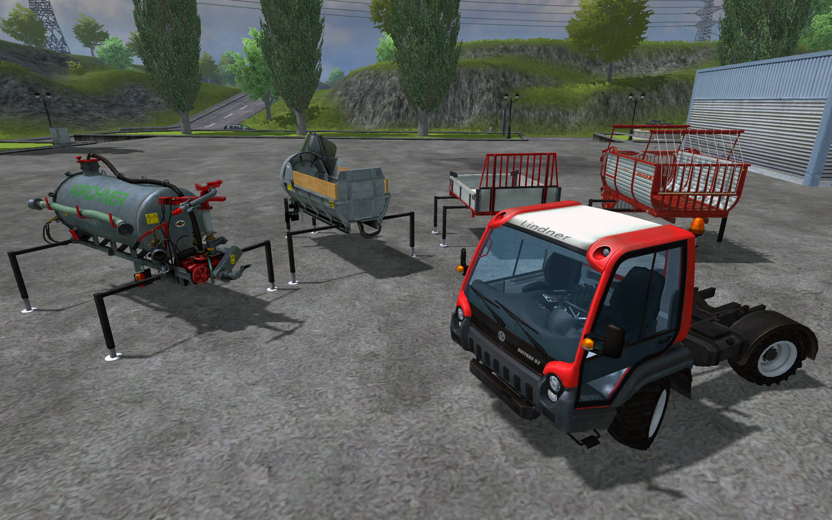 Farming Simulator 2013 Lindner Unitrac screenshot