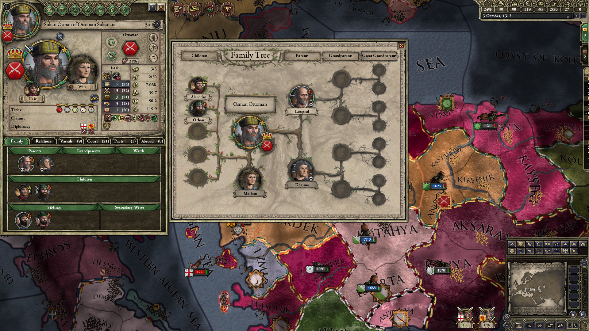 Crusader Kings II: Turkish Portraits screenshot