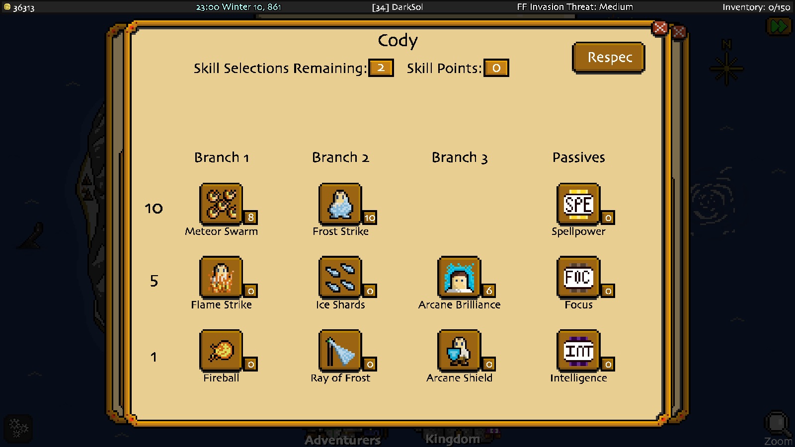 Adventurer Manager screenshot