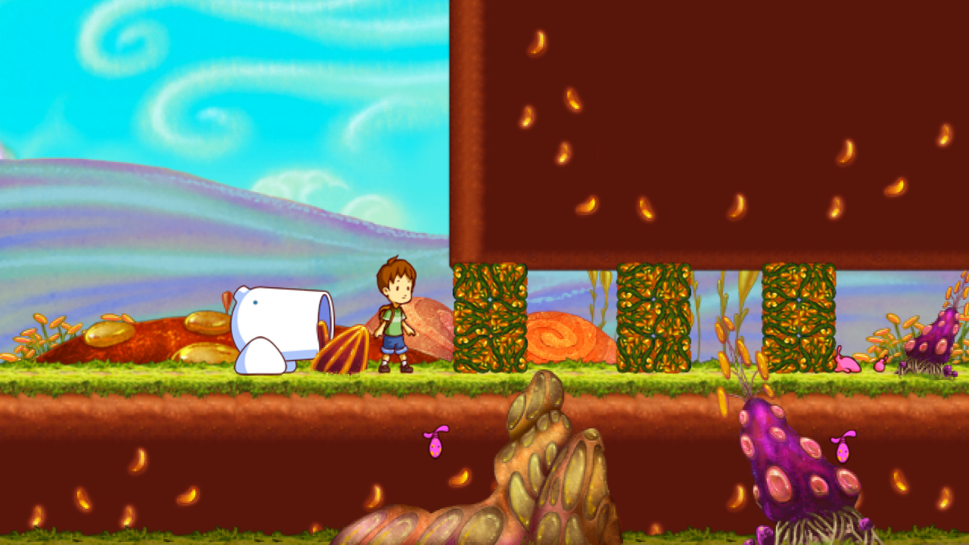 A Boy and His Blob screenshot