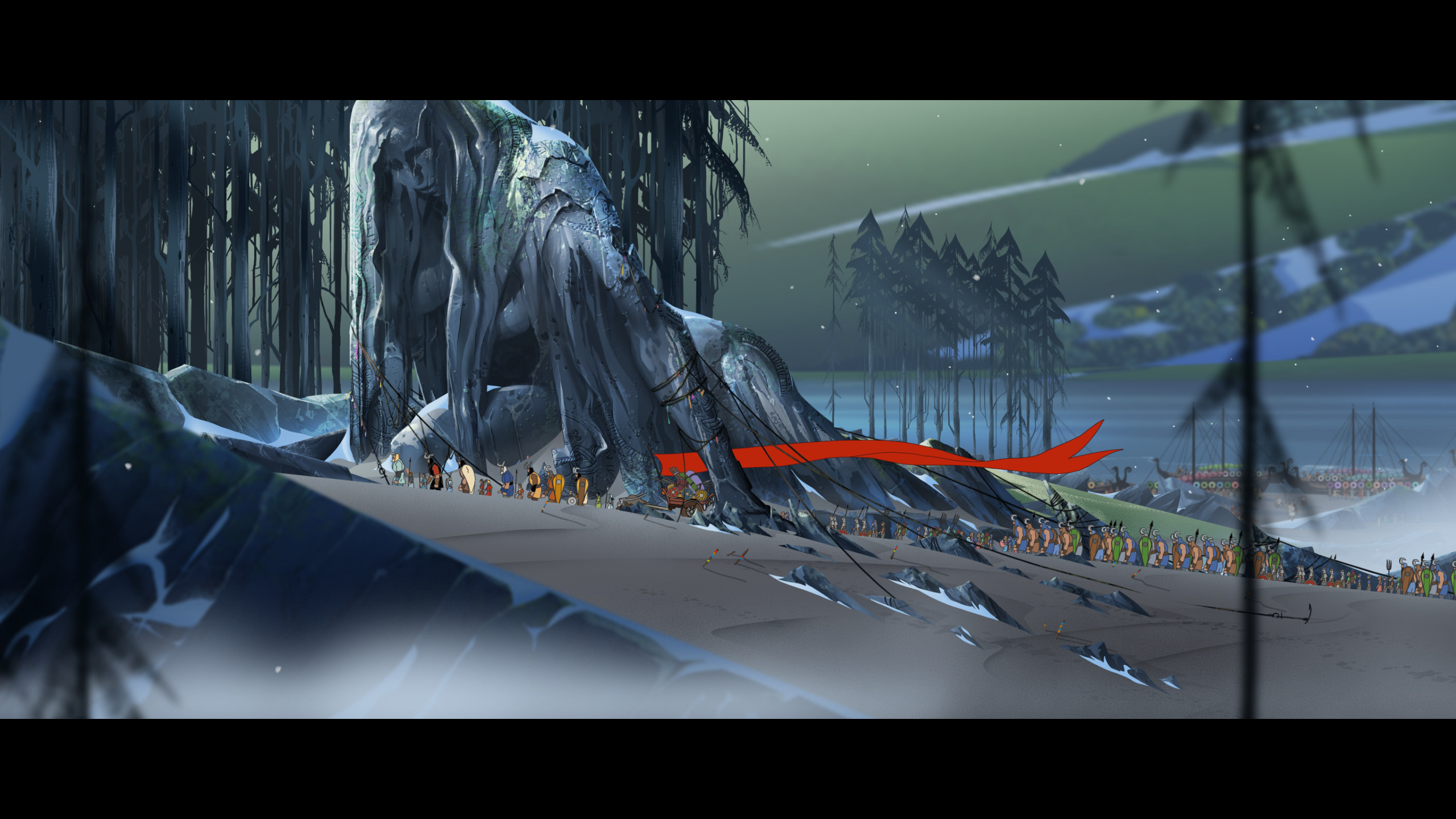 Banner Saga 2 Scenery