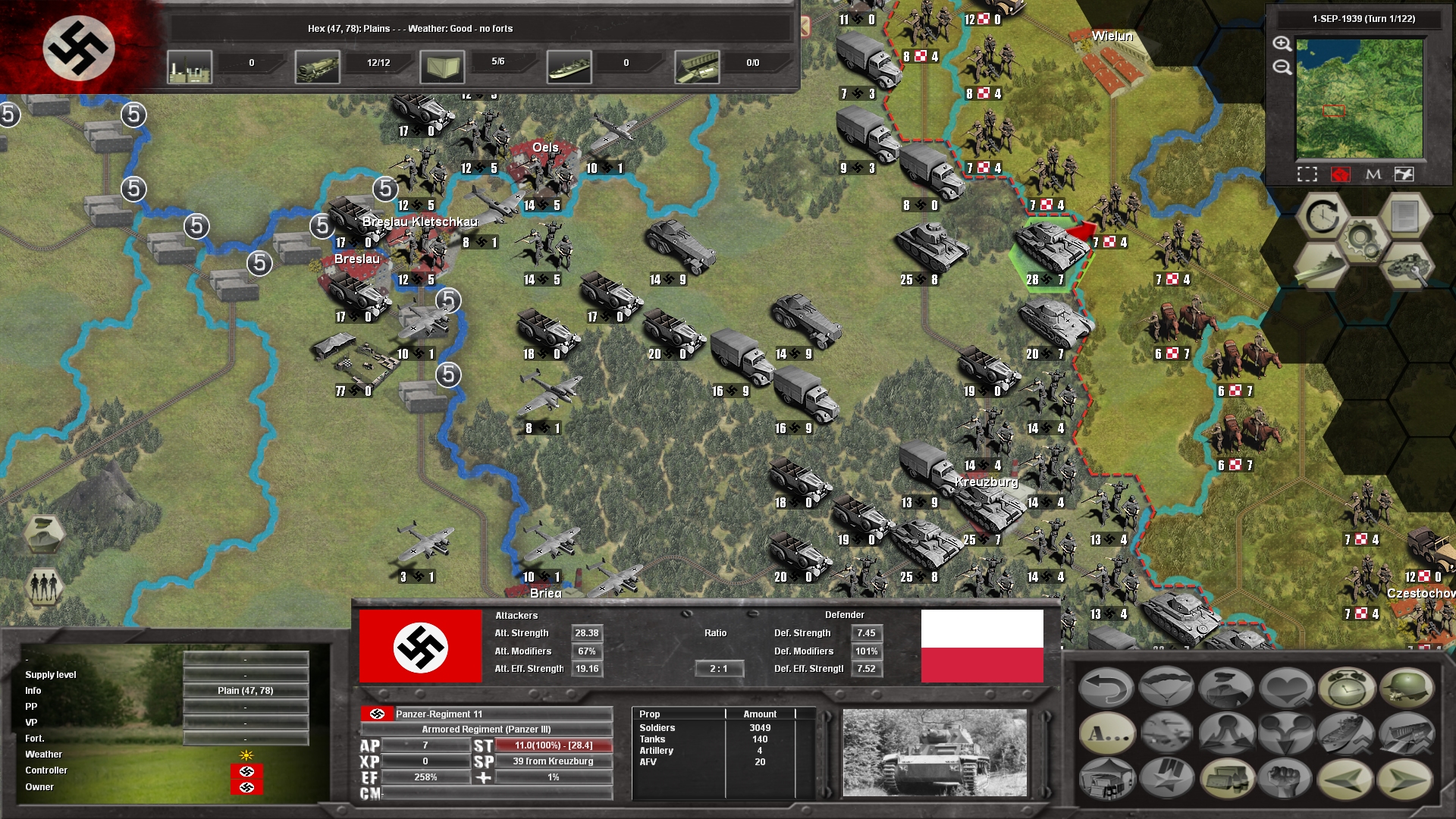 The Campaign Series: Fall Weiss screenshot