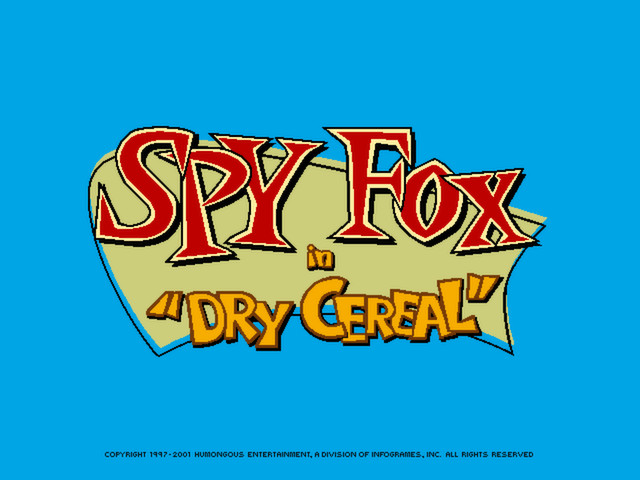 play spy fox in dry cereal free