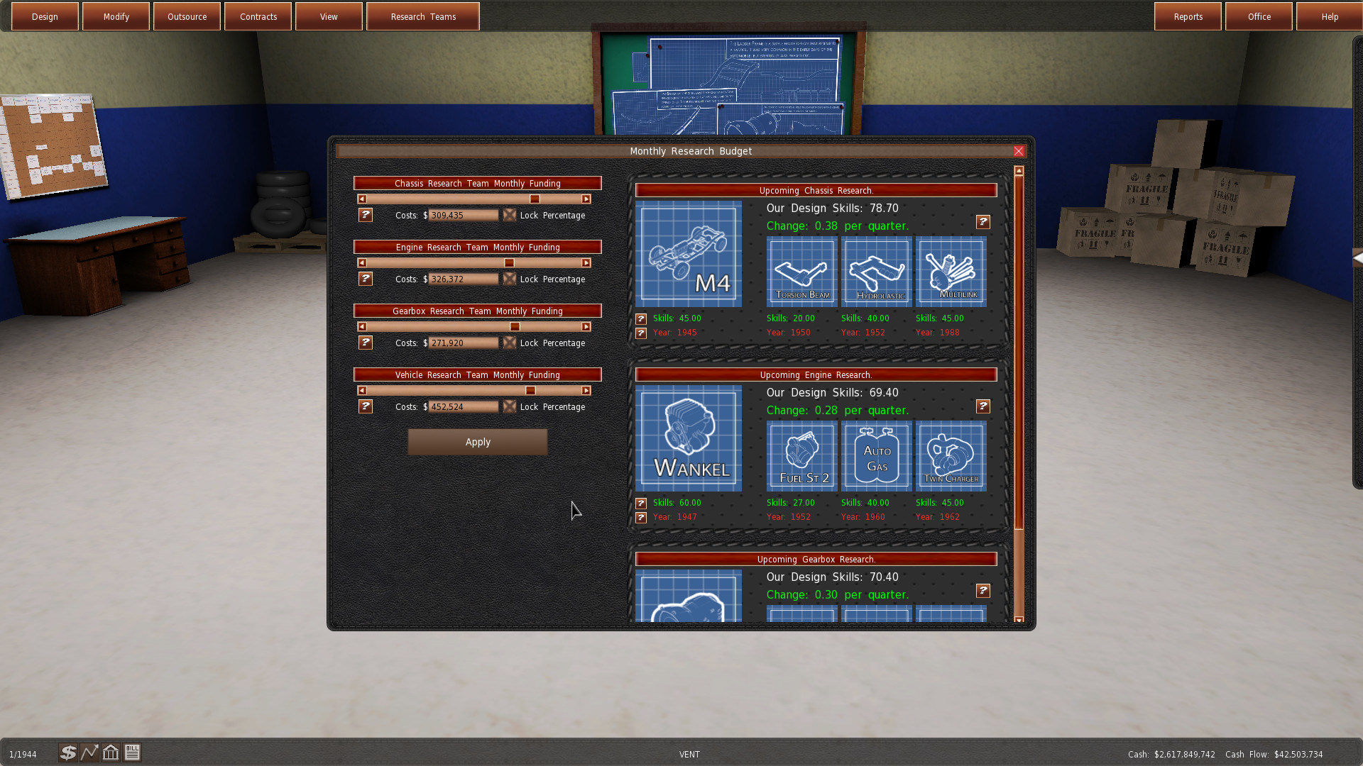 GearCity screenshot