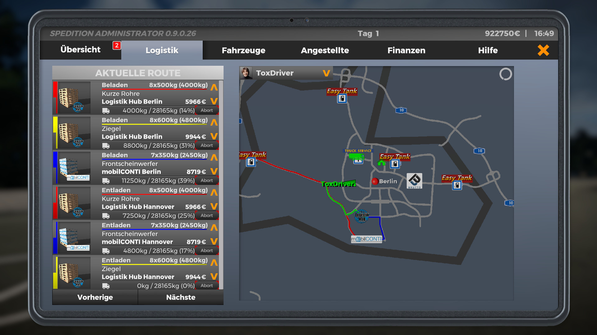On The Road - Truck Simulator screenshot