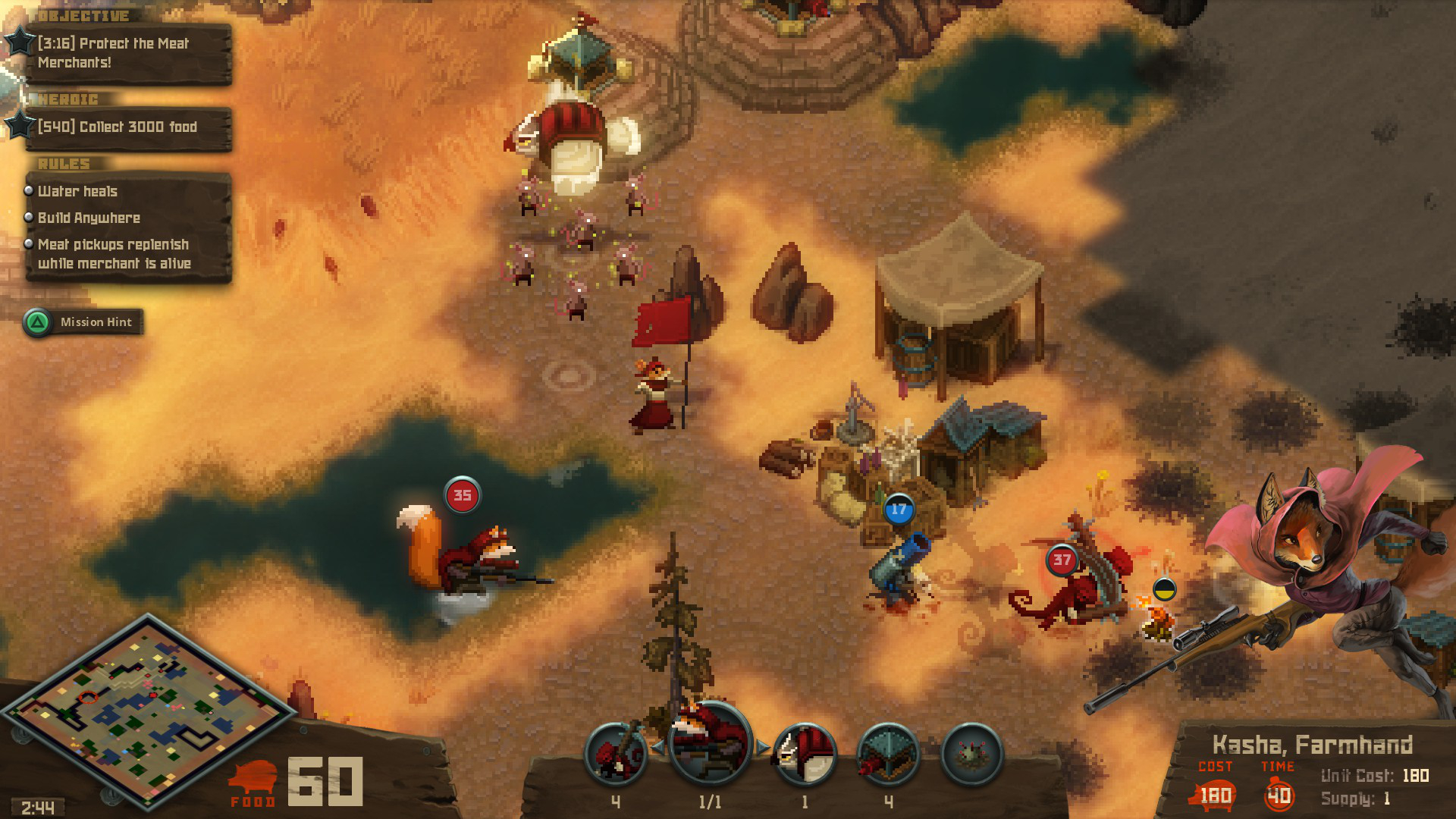 Tooth and Tail screenshot
