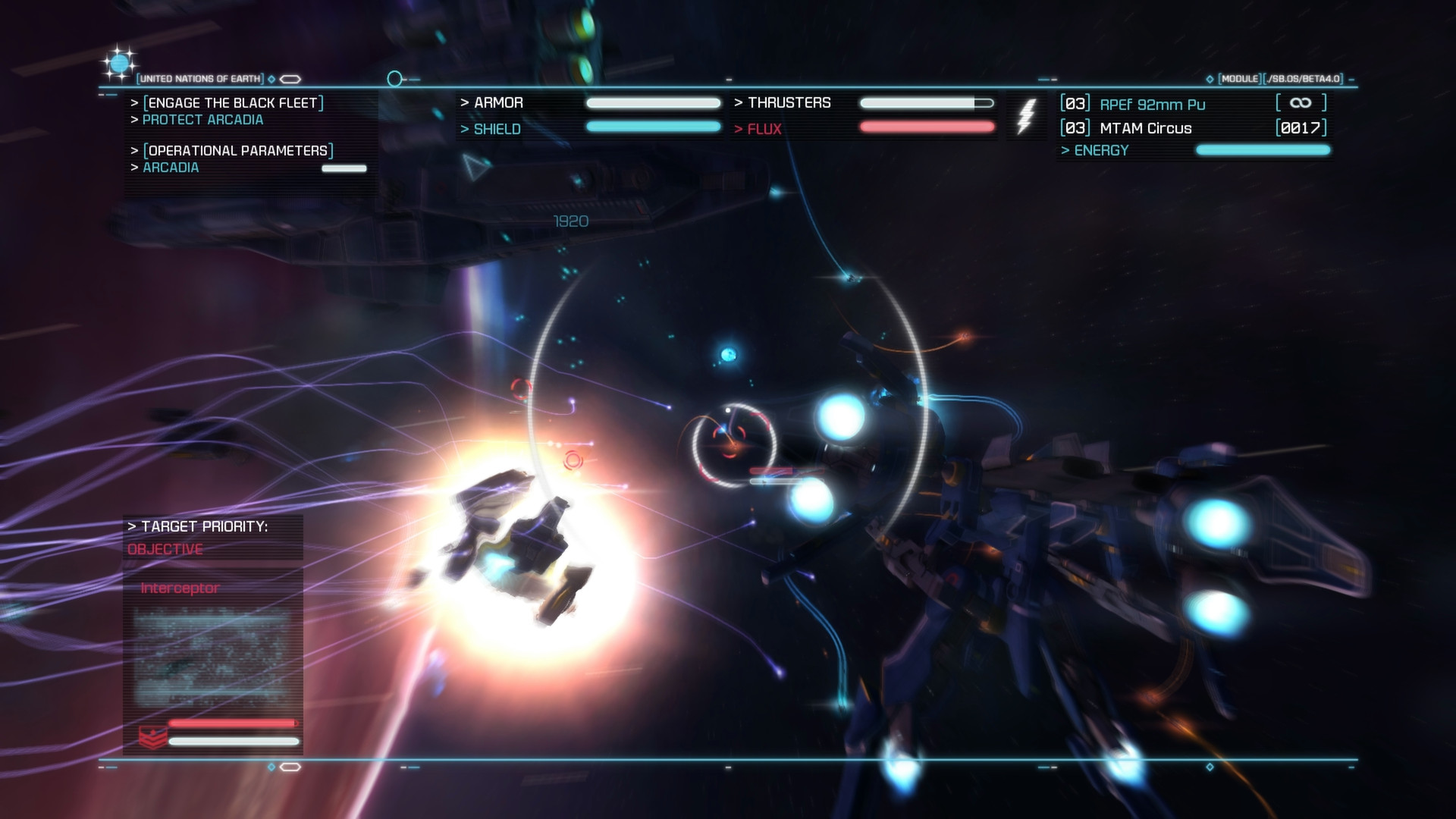 Strike Suit Zero: Director's Cut screenshot 3