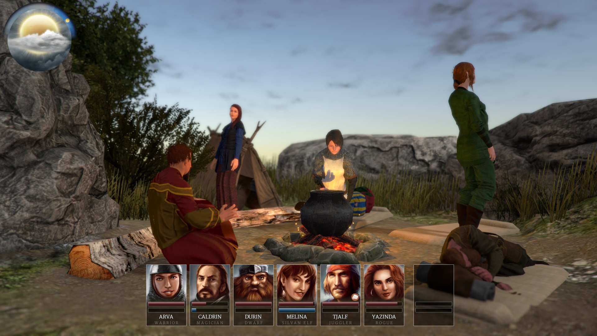 Realms of Arkania: Star Trail screenshot