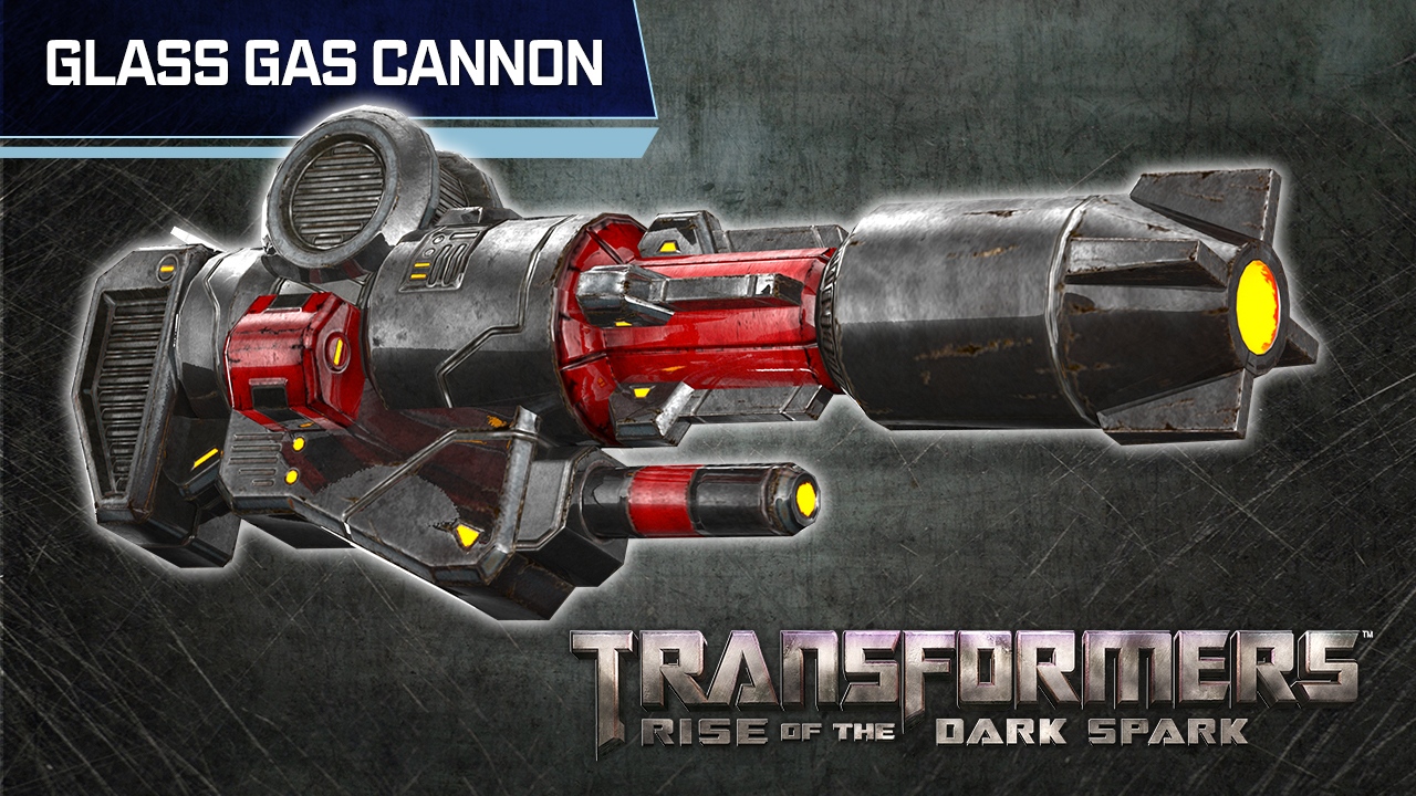 TRANSFORMERS: Rise of the Dark Spark - Glass Gas Cannon Weapon screenshot