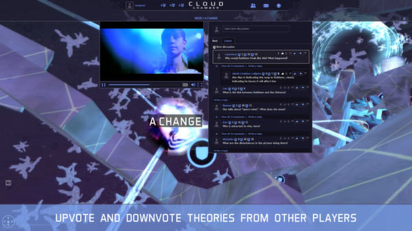 скриншот Cloud Chamber 2