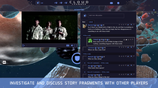скриншот Cloud Chamber 1