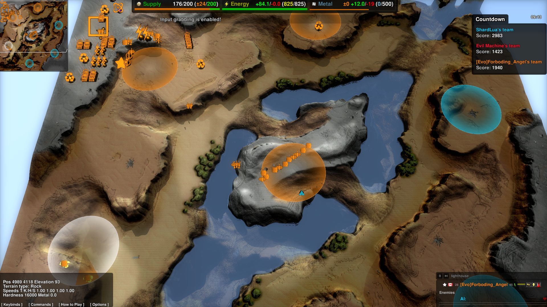 Evolution RTS screenshot