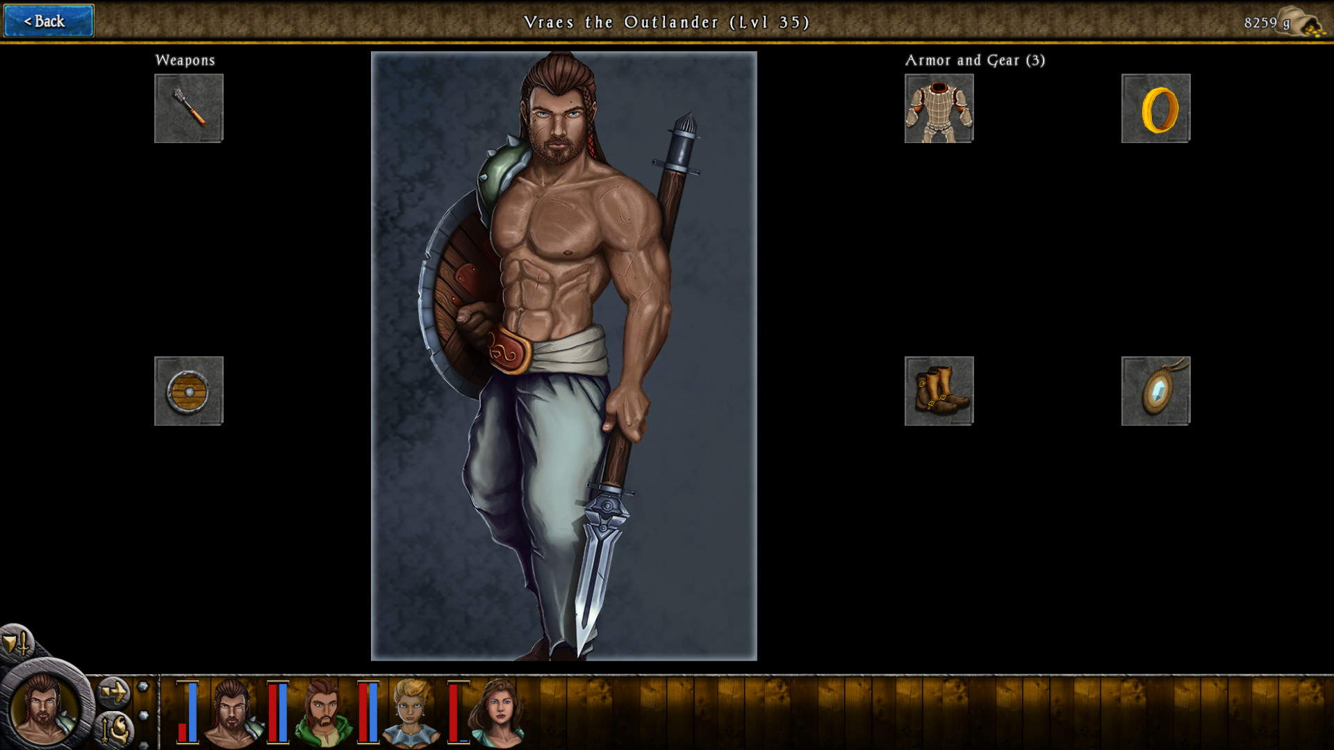 Heroes of Steel RPG screenshot