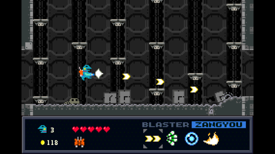 Kero Blaster is a beautiful, brutally retro platformer