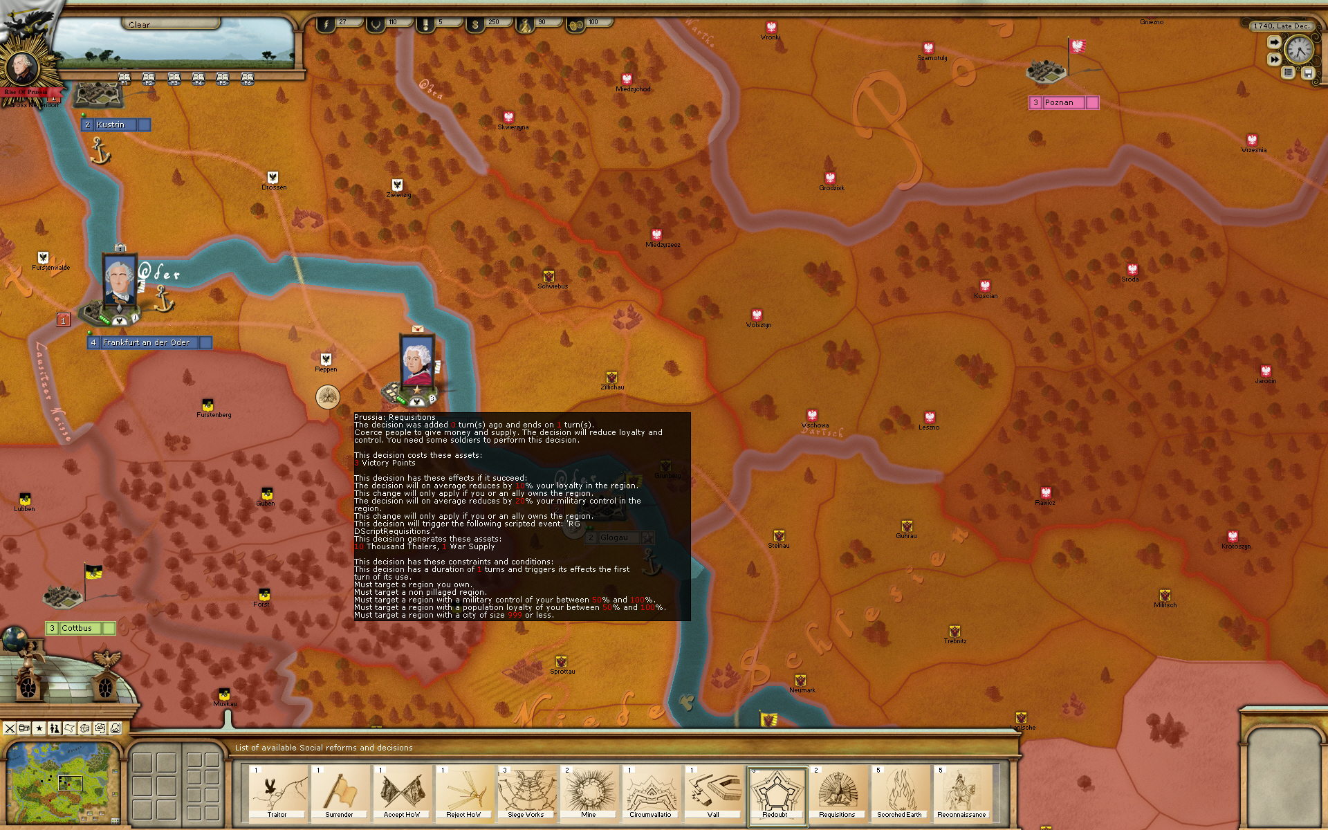 Rise of Prussia Gold screenshot
