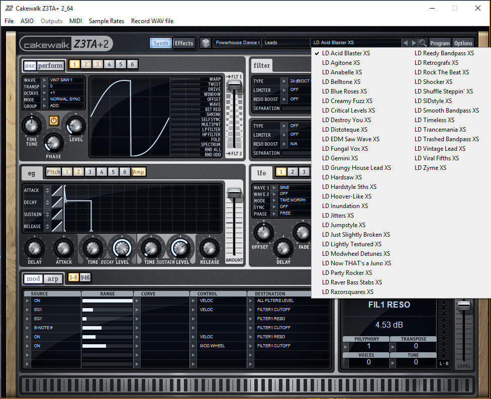 Z3TA+ 2 - Xenos Soundworks: Powerhouse Dance Collection screenshot
