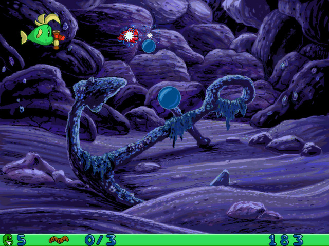 Freddi Fish and Luther's Water Worries screenshot