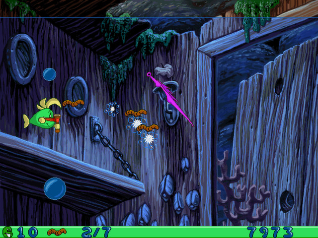 Freddi Fish and Luther's Water Worries screenshot