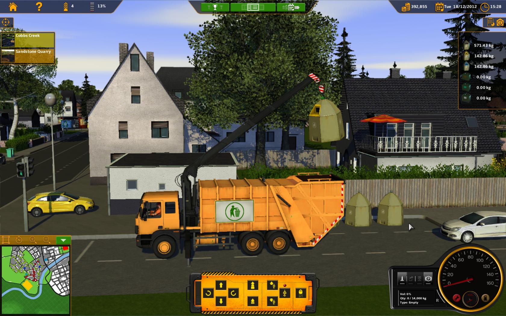 RECYCLE Garbage Truck Simulator - Download Game PC Iso New