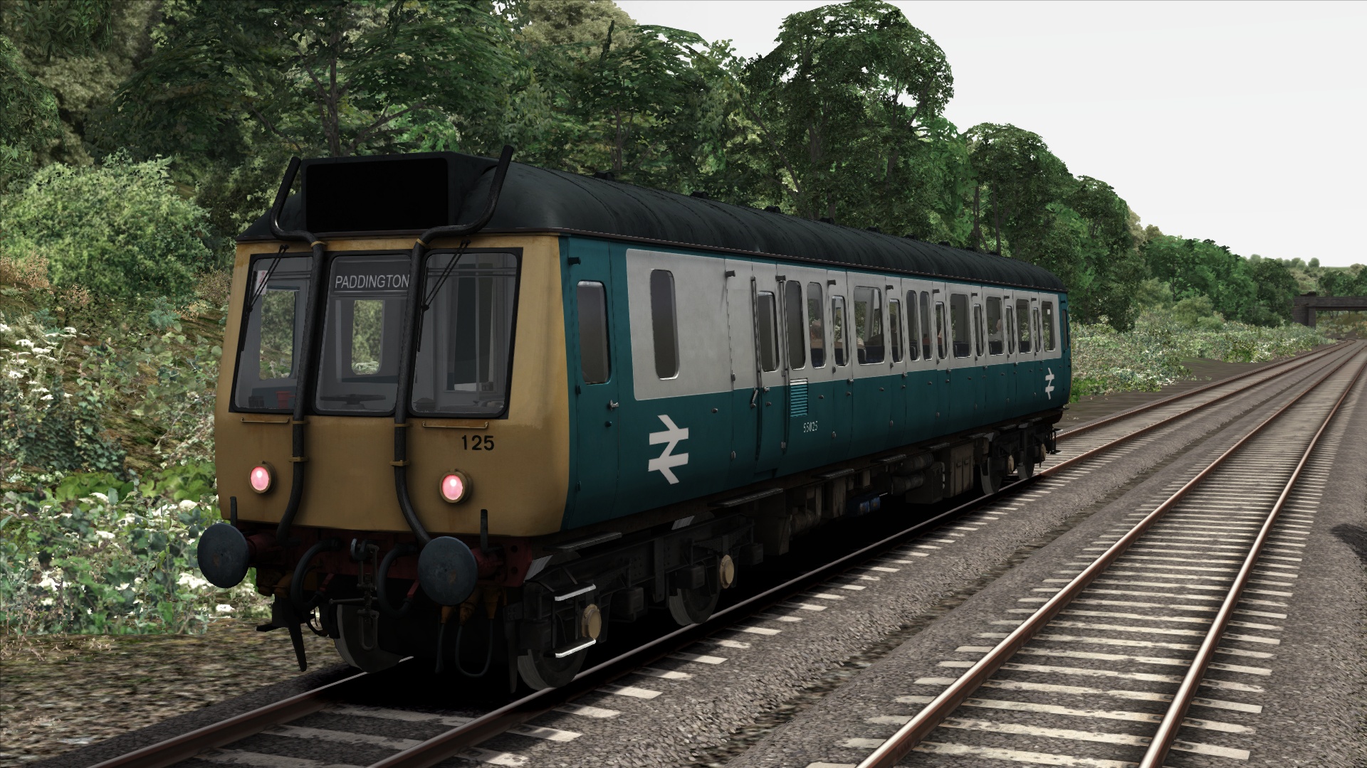 BR Blue/Grey Class 121 Add-On Livery screenshot