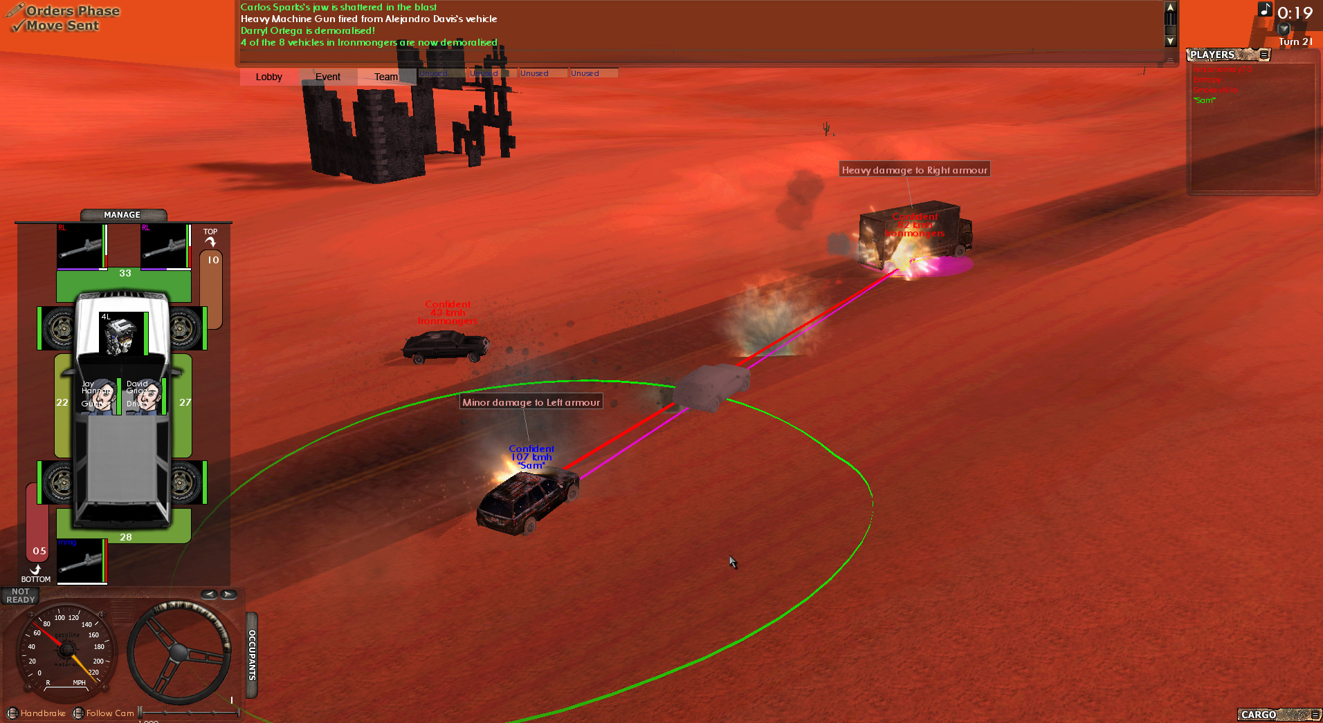 Darkwind: War on Wheels screenshot