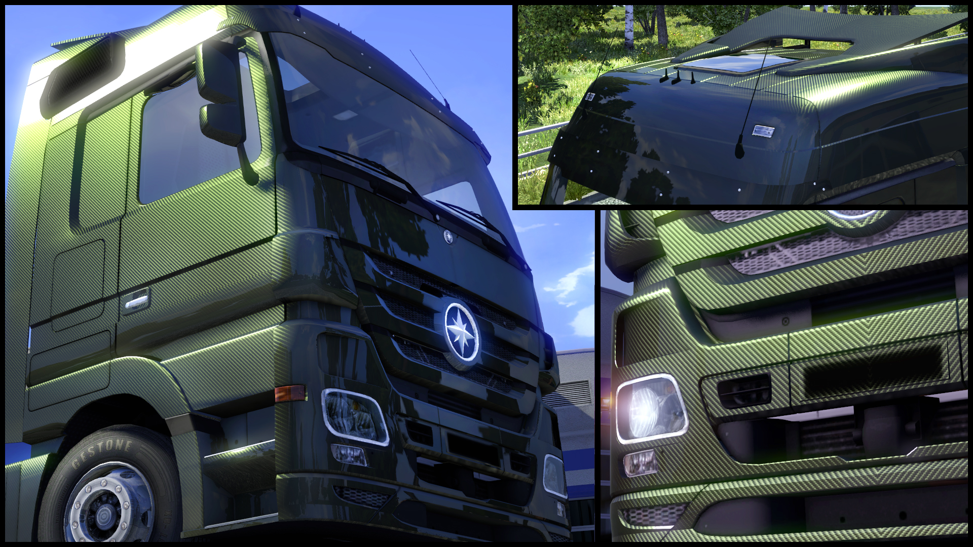 Euro Truck Simulator 2 - Metallic Paint Jobs Pack screenshot