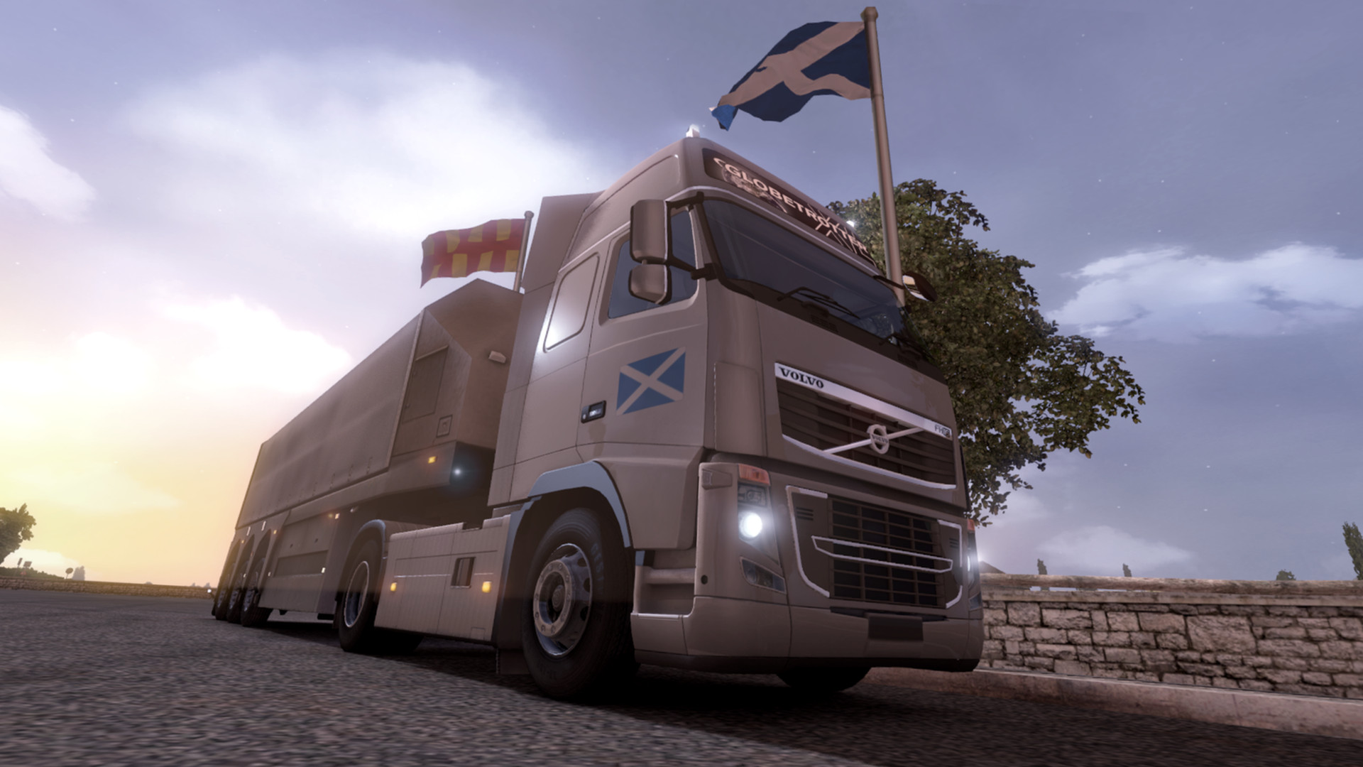 Euro Truck Simulator 2 - Scottish Paint Jobs Pack screenshot
