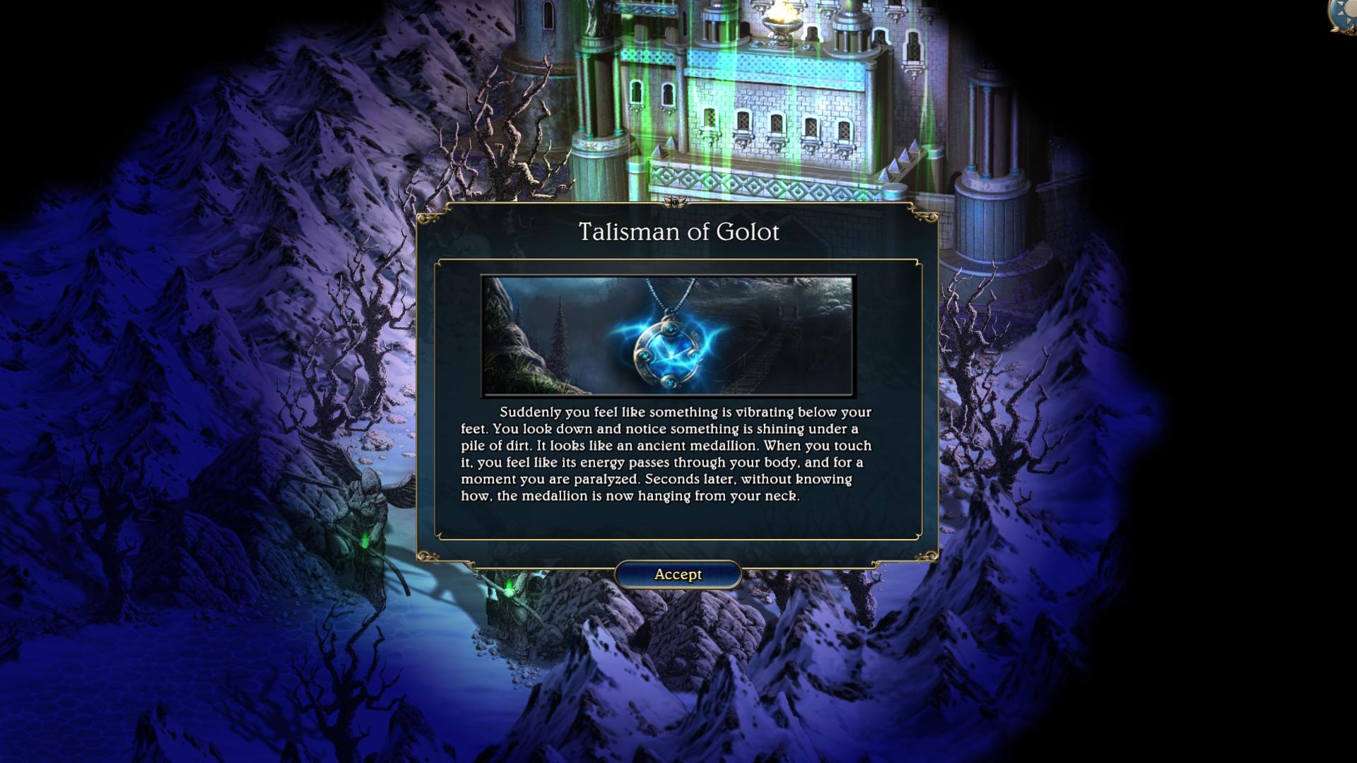 Lords of Xulima - The Talisman of Golot screenshot