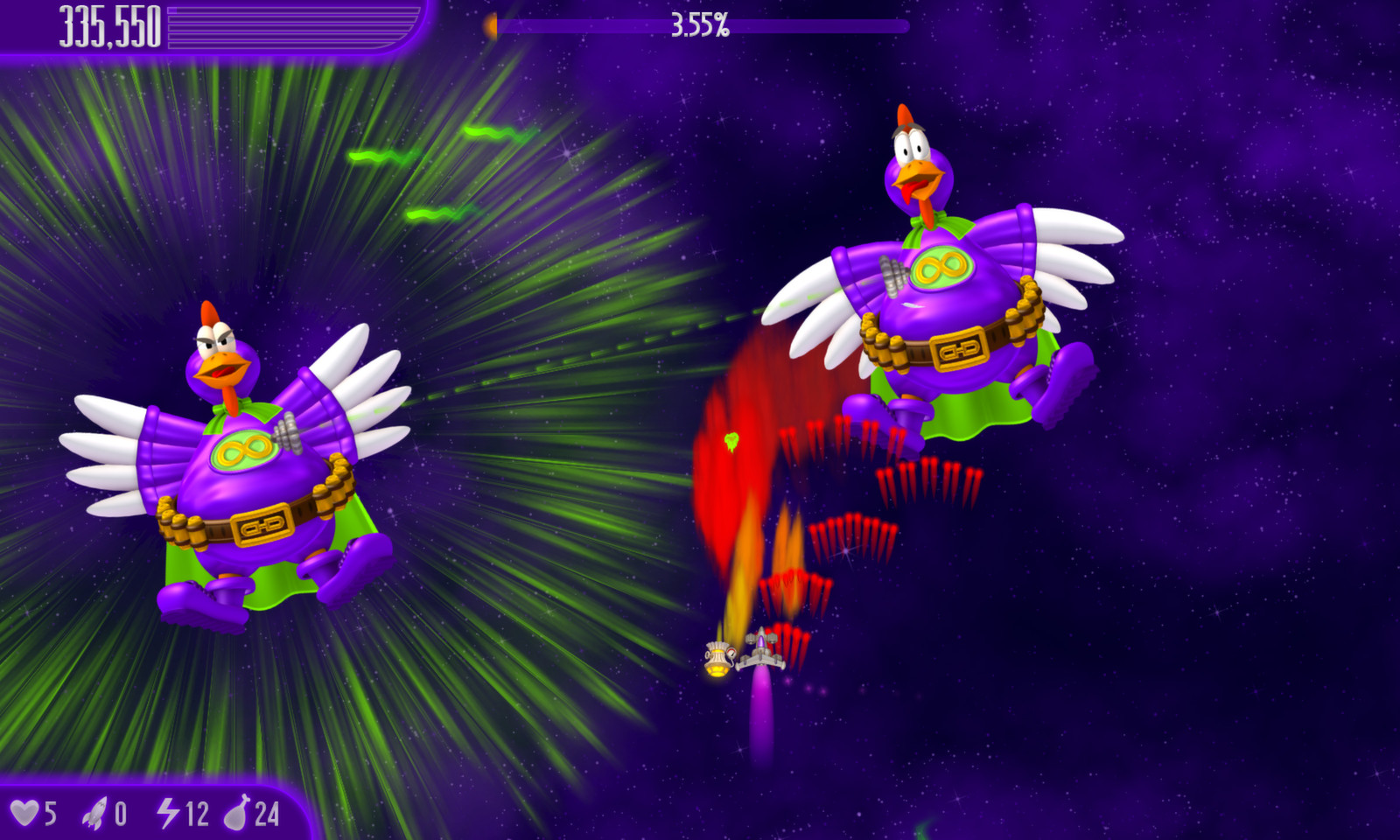 chicken invaders 2 online play game