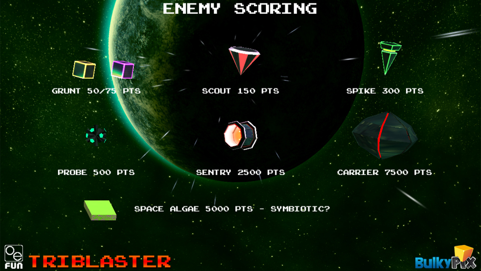 Triblaster screenshot